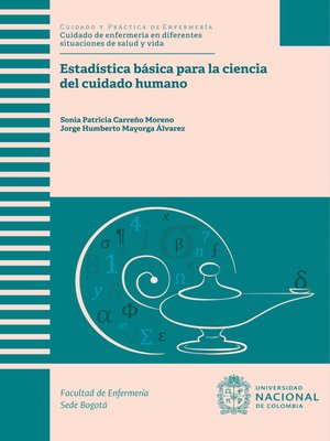 cover image of Estadística básica para la ciencia del cuidado humano